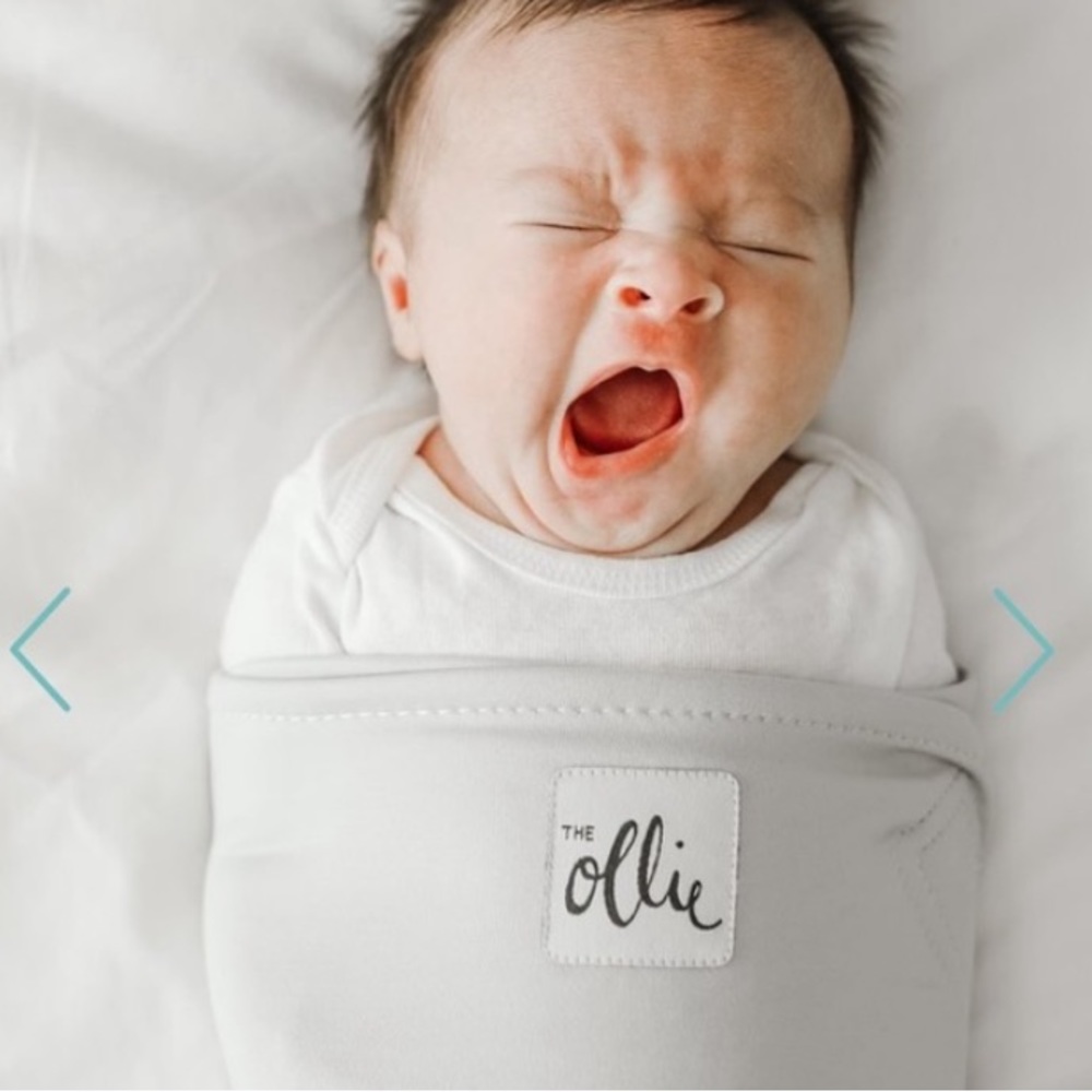 ♥️… The Ollie World Swaddle Striped